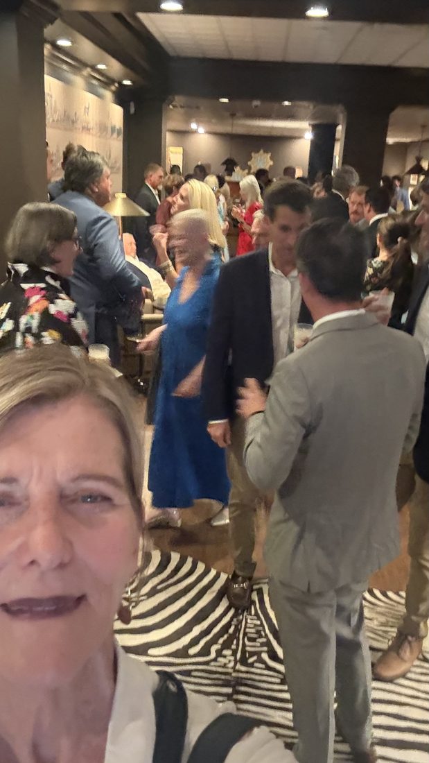 Cindy at a gala